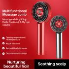 Best 3in1 Scalp Massage Comb for Hair Growth and Healthy Scalp, Red and Blue Light Therapy Essential Oil Dispenser Thicker Hair Deep Massage for Muscle Relaxation, with IPX7 Waterproof