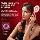 Best 3in1 Scalp Massage Comb for Hair Growth and Healthy Scalp, Red and Blue Light Therapy Essential Oil Dispenser Thicker Hair Deep Massage for Muscle Relaxation, with IPX7 Waterproof