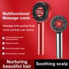 Best 3in1 Scalp Massage Comb for Hair Growth and Healthy Scalp, Red and Blue Light Therapy Essential Oil Dispenser Thicker Hair Deep Massage for Muscle Relaxation, with IPX7 Waterproof