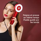 Brosse de Massage du Cuir Chevelu avec étanchéité IPX7, Peigne de massage du cuir chevelu à lumière rouge, bleue et infrarouge pour Détente du Cuir Chevelu Soins Capillaires Spa