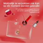 Hoofdhuidmassageborstel met rood blauw en Infrarood licht, multifunctionele hoofdhuidmassageborstel met olie-applicator, IPX7 Waterdicht