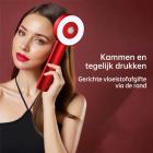 Hoofdhuidmassageborstel met rood blauw en Infrarood licht, multifunctionele hoofdhuidmassageborstel met olie-applicator, IPX7 Waterdicht