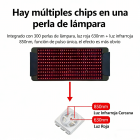 Almohadilla de terapia de luz roja para todo el cuerpo Panel flexible de fototerapia LED Dispositivo profesional multifuncional de terapia de luz roja.