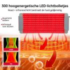 Rood licht therapie mat voor lichaam, 630nm 850nm nabij infrarood therapie mat, Red Light therapy voor verlichting van lichaamspijn