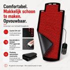 FREYARA Grote 190 × 80 cm Roodlichttherapie Mat met 1300 LEDs – 660nm + 850nm Rood- en Infraroodlichttherapie voor Lichaam, Rug, Taille, Schouders, Knieën en Gewrichten, Pijnverlichting en Verbeterde Slaap
