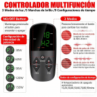 Almohadilla grande de terapia de luz roja de 180 × 80 cm La terapia de infrarrojos alivia el dolor de espalda, cintura, hombros y articulaciones de las rodillas Mejora la calidad del sueño.