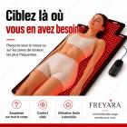 190 x 80cm Grand tapis de luminothérapie rouge, 1300 LED Tapis de thérapie par lumière infrarouge pour tout le corps, Lumière Rouge Thérapie de 660nm et 850nm soulagement de la douleur articulaire et amélioration du sommeil