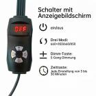 2-Wellenlängen Infrarotgerät mit LED-Rotlicht-Therapiepanel, 660 nm & 850 nm Nahinfrarot für Gesicht, Muskeln, Körper & Hautpflege