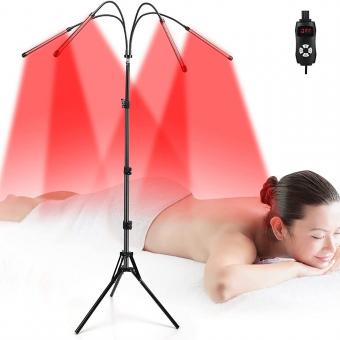 2-Wellenlängen Infrarotgerät mit LED-Rotlicht-Therapiepanel, 660 nm & 850 nm Nahinfrarot für Gesicht, Muskeln, Körper & Hautpflege 2-Wellenlängen Infrarotgerät mit LED-Rotlicht-Therapiepanel, 660 nm & 850 nm Nahinfrarot für Gesicht, Muskeln, Körper & Hautpflege