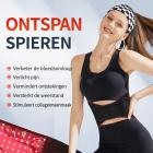 FREYARA Roodlichttherapie Vibratieband – Lichttherapieapparaat voor Vermoeidheidsverlichting, Pijn- en Ontstekingsvermindering, Verbeterde Bloedsomloop en Spierontspanning