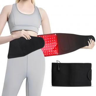 Rotlicht-Therapie Vibrationsgürtel mit 660 nm Rotlicht & 850 nm Infrarotlicht, Effektive Schmerzlinderung, Muskelentspannung & Durchblutungsförderung Rotlicht-Therapie Vibrationsgürtel mit 660 nm Rotlicht & 850 nm Infrarotlicht, Effektive Schmerzlinderung, Muskelentspannung & Durchblutungsförderung