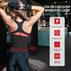 Cinturón vibratorio para terapia con luz roja Alivia la fatiga, el dolor y la inflamación Favorece la circulación sanguínea Dispositivo para terapia de relajación muscular.