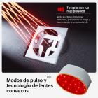 Gorro de fototerapia con 120 LED, una solución certificada por la FDA que le ayudará a conseguir un cabello más grueso y sano.Modelo con cable.