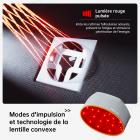 120 LED Casquette de Luminothérapie Capillaire, Approuvé FDA, Lumiere Rouge Therapie Casquette Laser de Repousse Capillaire, Stimule Croissance Cheveux