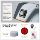 120-LED Roodlicht therapie haargroeikap, FDA-certificering haargroeikap voor mannen en vrouwen, Laserlichttherapiekap voor Haaruitvalbehandeling.Plug-in-stijl.
