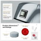 Gorro de terapia de luz de 120 LED, solución aprobada por la FDA para un crecimiento del cabello más grueso y saludable