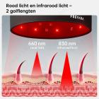 120-LED Roodlicht therapie haargroeikap, FDA-certificering haargroeikap voor mannen en vrouwen, Laserlichttherapiekap voor Haaruitvalbehandeling.Plug-in-stijl.