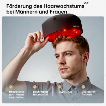 120-LED Lichttherapie Kappe FDA-zertifizierte Lösung für dickeren, gesünderen Haarwuchs 120-LED Lichttherapie Kappe FDA-zertifizierte Lösung für dickeren, gesünderen Haarwuchs