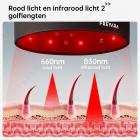 120-LED Roodlicht therapie haargroeikap, FDA-certificering haargroeikap voor mannen en vrouwen, Laserlichttherapiekap voor Haaruitvalbehandeling