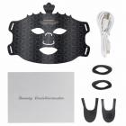 Draadloos 7-Kleuren LED-Lichttherapie Siliconen Gezichtsmasker – 80 LED-Lampjes met 240 Chips