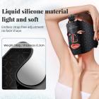7-Color LED Light Therapy Silicone Face Mask Wireless Design, 80 LED Beads,240 Chips