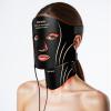 Masque de luminothérapie LED 7 couleurs en silicone pour le visage et le cou, 103 perles LED, 309 puces