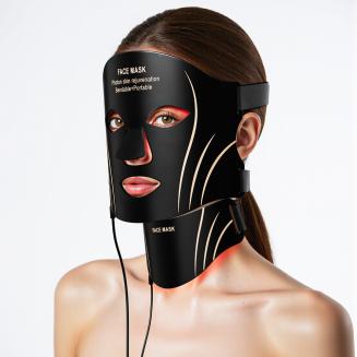 7-Color LED Light Therapy Silicone Mask for Face and Neck , 103 LED Beads,309 Chips 7-Color LED Light Therapy Silicone Mask for Face and Neck , 103 LED Beads,309 Chips