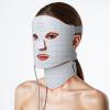 7-Farbige LED-Lichttherapie Silikonmaske für Gesicht und Hals, 103 LED-Perlen, 309 Chips – Anti-Aging, Hautaufhellung, Aknebehandlung, Faltenreduktion