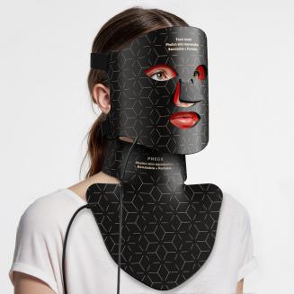 Comprehensive Anti-Aging Treatment:4-Color LED Light Therapy Silicone Mask for Face and Neck Firming and Brightening, 480 LED Beads Comprehensive Anti-Aging Treatment:4-Color LED Light Therapy Silicone Mask for Face and Neck Firming and Brightening, 480 LED Beads