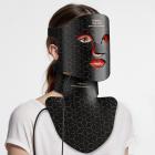 4-Farbige LED-Lichttherapie Silikonmaske für Gesicht und Hals – Vollständige Anti-Aging-Behandlung zur Straffung und Aufhellung mit 480 LED-Lichtern