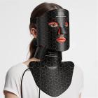 4-Farbige LED-Lichttherapie Silikonmaske für Gesicht und Hals – Vollständige Anti-Aging-Behandlung zur Straffung und Aufhellung mit 480 LED-Lichtern