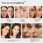 Uitgebreide anti-agingbehandeling: 4-kleuren LED-lichttherapie siliconenmasker voor versteviging en verheldering van gezicht en hals, 480 LED-parels