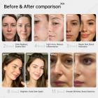 Comprehensive Anti-Aging Treatment:4-Color LED Light Therapy Silicone Mask for Face and Neck Firming and Brightening, 480 LED Beads