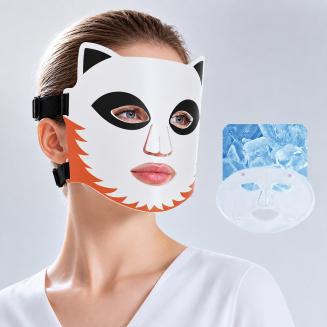 Revolutionair 4-Kleuren LED-Lichttherapie Siliconenmasker met Ice Cooling – Ultieme Huidverzorging met 276 LEDs