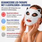 Revolutionair 4-Kleuren LED-Lichttherapie Siliconenmasker met Ice Cooling – Ultieme Huidverzorging met 276 LEDs