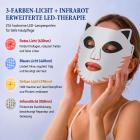 4-Farben LED Lichttherapie & Kältemaske aus Silikon: Die ultimative Maske mit 276 LED Perlen für Hautpflege und Anti-Aging