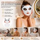 4-Farben LED Lichttherapie & Kältemaske aus Silikon: Die ultimative Maske mit 276 LED Perlen für Hautpflege und Anti-Aging