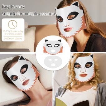 Revolutionize Your Skincare Routine:The Ultimate 4-Color LED Light Therapy & Ice Cooling Silicone Mask, 276 LED Beads Revolutionize Your Skincare Routine:The Ultimate 4-Color LED Light Therapy & Ice Cooling Silicone Mask, 276 LED Beads