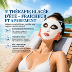 Masque LED Visage, le masque ultime en silicone avec luminothérapie LED 4 couleurs et refroidissement par glace, 276 perles LED LED Masque