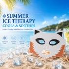 FREYARA Revolutionize Your Skincare Routine:The Ultimate 4-Color LED Light Therapy & Ice Cooling Silicone Mask, 276 LED Beads