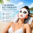 FREYARA Revolutionize Your Skincare Routine:The Ultimate 4-Color LED Light Therapy & Ice Cooling Silicone Mask, 276 LED Beads