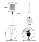 30LED Mini Rød & Infrarød Lysterapilampe - Dobbelt Bølgelængde til Ungdomsagtig Hud & Smertelindring