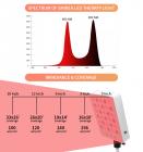 30LED Mini Rød & Infrarød Lysterapilampe - Dobbelt Bølgelængde til Ungdomsagtig Hud & Smertelindring
