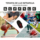 Pantuflas de terapia de luz roja e infrarroja de grado médico con 132 LED de cobertura total: alivio del dolor de pies en cualquier momento y lugar.