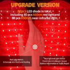 Medical-Grade 80LED Full-Coverage Red & Infrared Light Therapy Glove