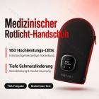 FREYARA Professionelles 80 LED Rotlicht- und Infrarot-Therapiehandschuh-Set (1 Paar) – Medizinische Vollflächen-Lichttherapie für Hände und Gelenke