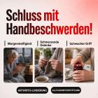FREYARA Professionelles 80 LED Rotlicht- und Infrarot-Therapiehandschuh-Set (1 Paar) – Medizinische Vollflächen-Lichttherapie für Hände und Gelenke
