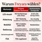 FREYARA Professionelles 80 LED Rotlicht- und Infrarot-Therapiehandschuh-Set (1 Paar) – Medizinische Vollflächen-Lichttherapie für Hände und Gelenke