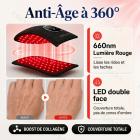 (un)Gant de luminothérapie médicale à 80 LED, couverture complète, lumière rouge et infrarouge