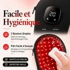 (un)Gant de luminothérapie médicale à 80 LED, couverture complète, lumière rouge et infrarouge